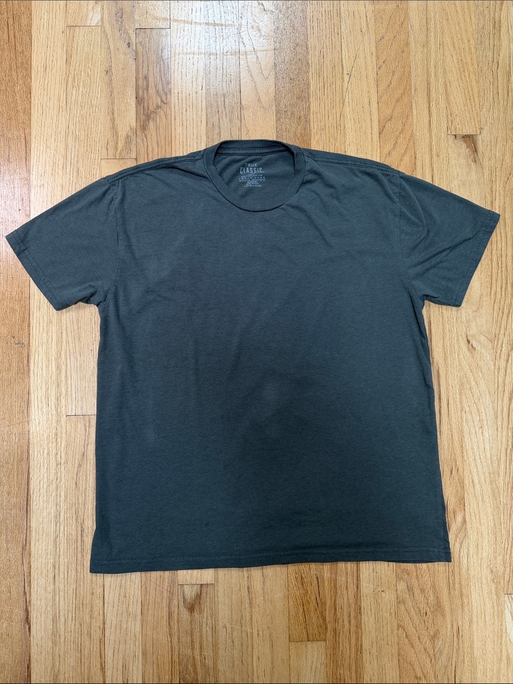 Classic Crew Neck T-Shirt - Dark Gray